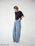 【 予約:11月中旬 】HIGH RISE TUCK WIDE PT /Y253-31101-2
